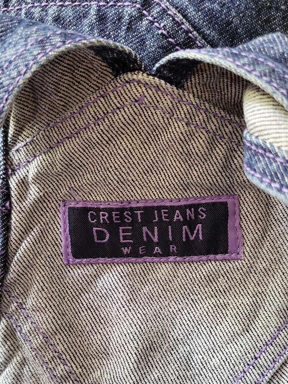 Vintage Y2K Streetwear Women's Purple Contrast Stitch Utility Overalls M-L - Picture 9 of 9